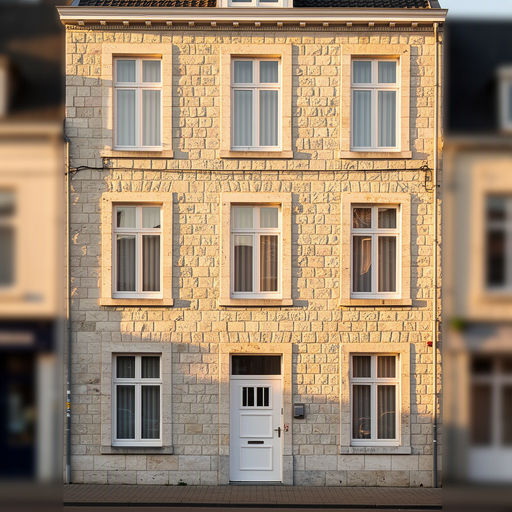 Vrijstaande woning in Beek met nieuwe antraciet kunststof kozijnen en zicht op het Heuvelland