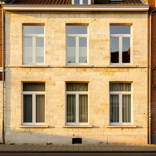 Vrijstaand huis in Gulpen met nieuwe kunststof kozijnen in houtlook