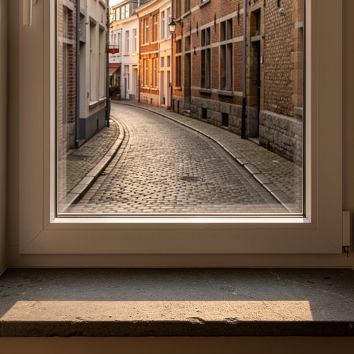 Helder uitzicht vanuit een Vaalser woning op het Drielandenpunt door glasheldere kunststof kozijnen